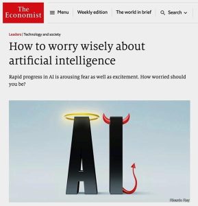 The Economist Cover AI
