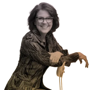 ann handley on chair
